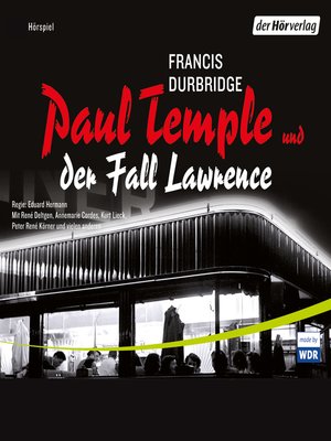 cover image of Paul Temple und der Fall Lawrence